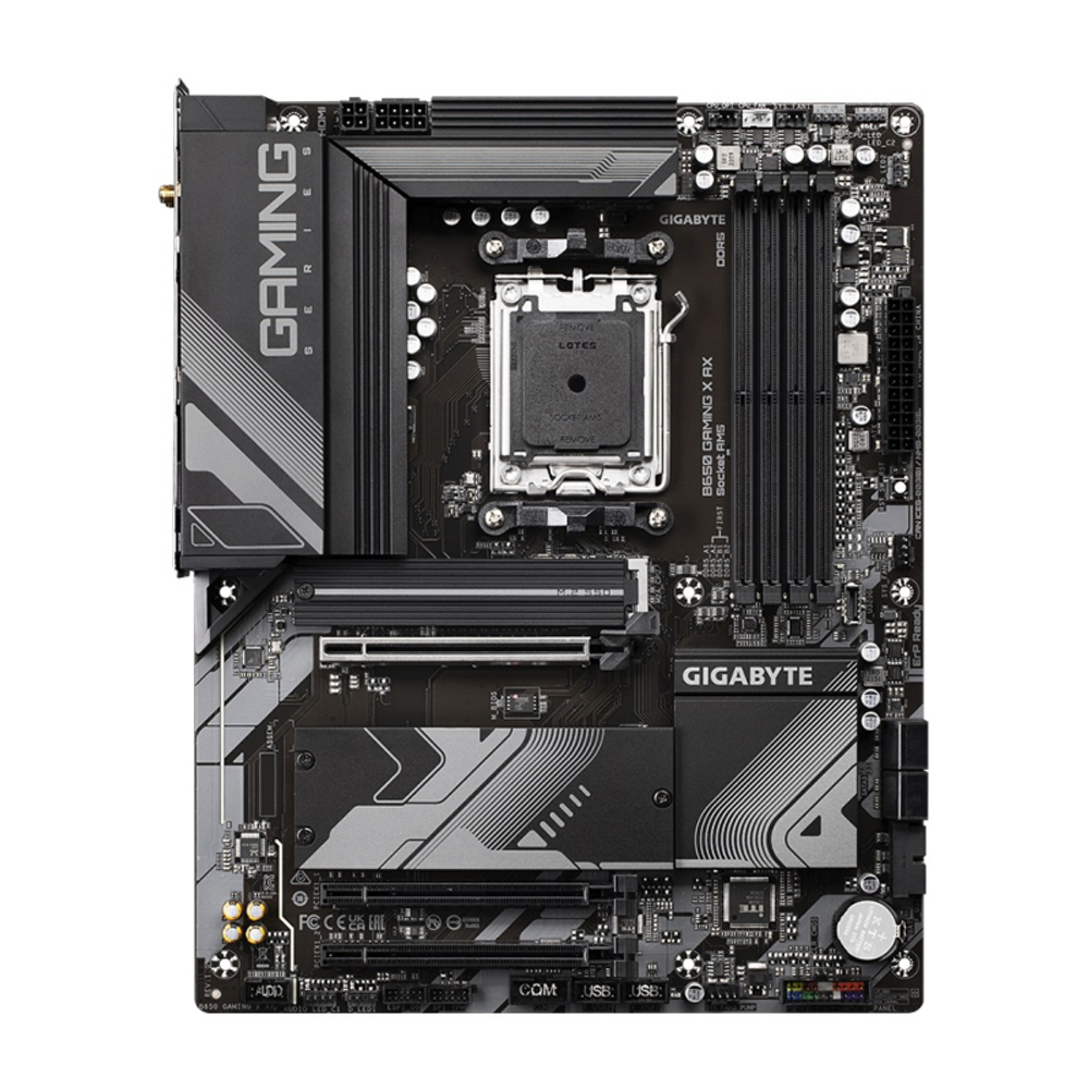 Материнская плата Gigabyte B650 GAMING X AX, Socket AM5, AMD B650, 4xDDR5-5200, HDMI+DP, 3xPCI-Ex16, 4xSATA3(RAID 0/1/10), 3xM.2, 8 Ch Audi