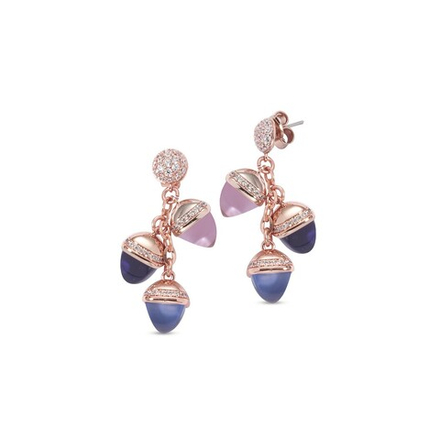 Серьги Boccadamo Caleida KOR009RS  R/V/BL/RG