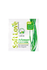Гель-лубрикант Soft Love с альгином 3 г