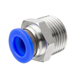 Фитинг для пластиковых трубок 8мм с наружной резьбой 3/8'' Forsage F-SPC08-03