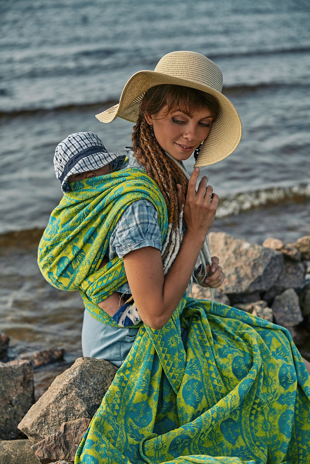 Mokosh wrap Солнечные медведи Пляж