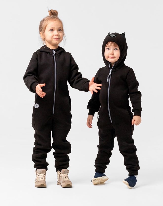 Комбинезон утепленный (Черный) Бэтмен*