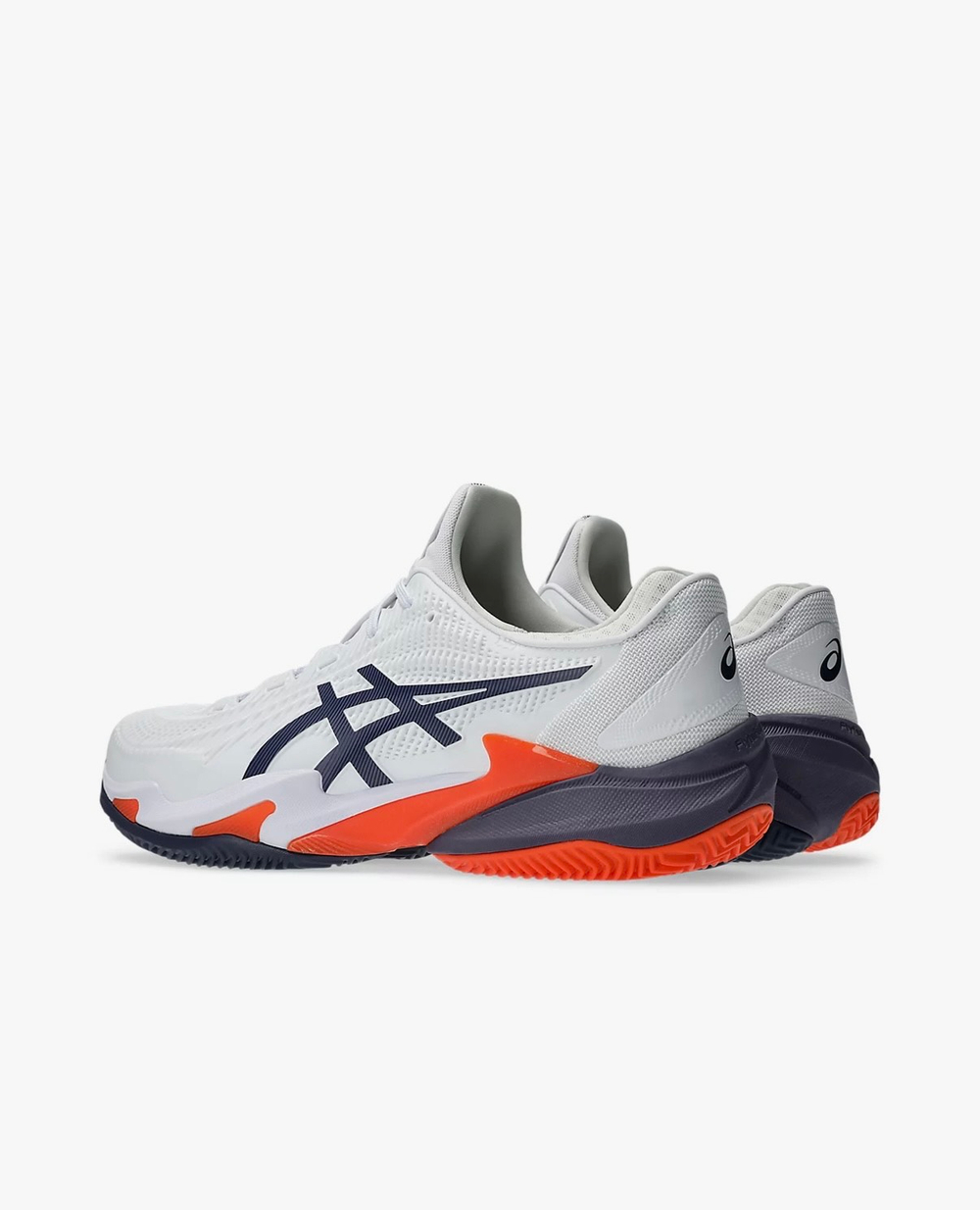 ASICS, COURT FF 3 CLAY, WHITE/GREYISH PURPLE, MEN, US 7,5 /EUR 40,5 /UK 6,5 /СМ 25,5