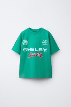 ZARA ФУТБОЛКА SHELBY®, ЗЕЛЕНЫЙ