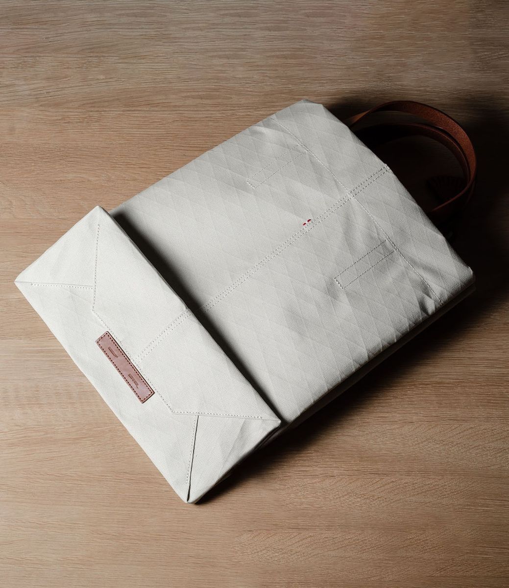 Hard Graft Keeper Tote Bag Natural — сумка-тоут из хлопка