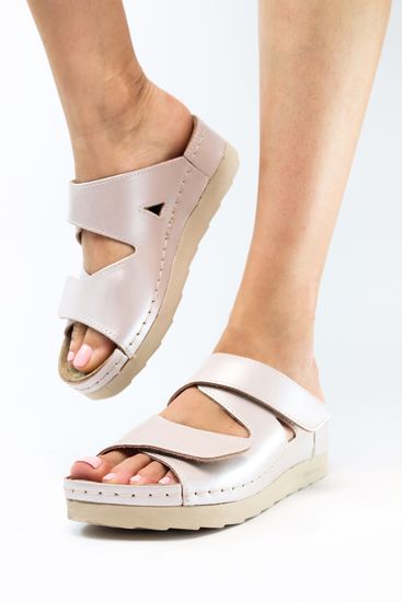 «Tara» | Женские сабо (Платино-жемчужный)