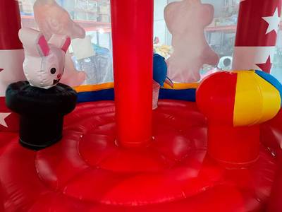 Детский надувной батут "Шатёр цирка" 4*4*3,4 м