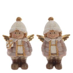 GAEM Фигурка декоративная "Ангел", L9 W5,5 H14 см, 2в.