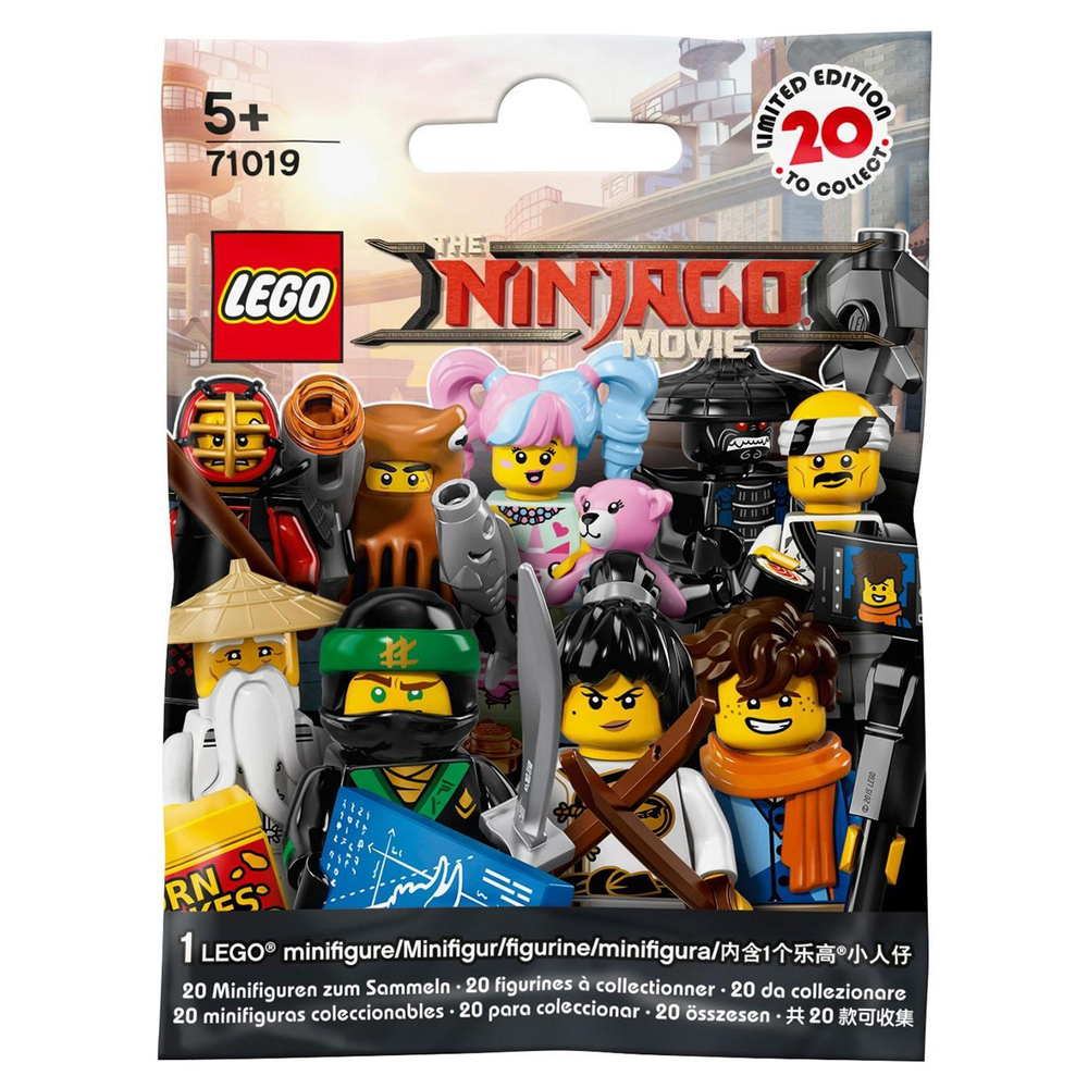 LEGO Minifigures: Минифигурки серия Ninjago Movie в ассортименте 71019 — Minifigure The LEGO Ninjago Movie Complete Random Set of 1 Minifigure — Лего Минифигурки