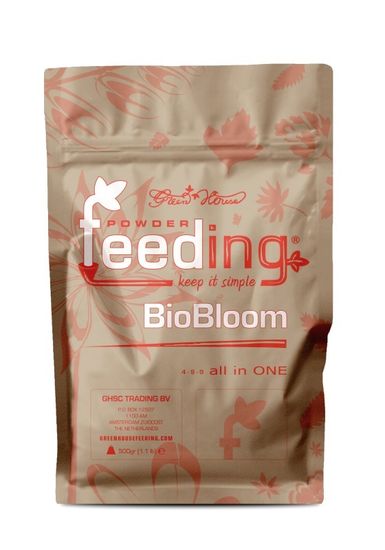 Удобрение органическое для стадии цветения Green House Powder Feeding BioBloom 0,5 кг