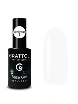 Grattol Base Camouflage - База камуфлирующая 08, 9мл
