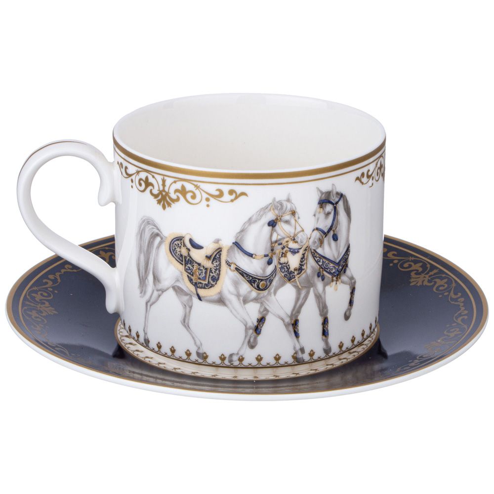 ЧАЙНЫЙ СЕРВИЗ LEFARD "HORSE CLUB" НА 6 ПЕР. 14 ПР. 1000/350/300 МЛ (КОР=4НАБ.)