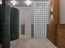 Стеклоблок бесцветный инка Vitrablok 19х19х8