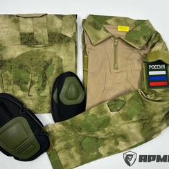 Костюм G2 тактический с наколенниками и налокотниками, мох