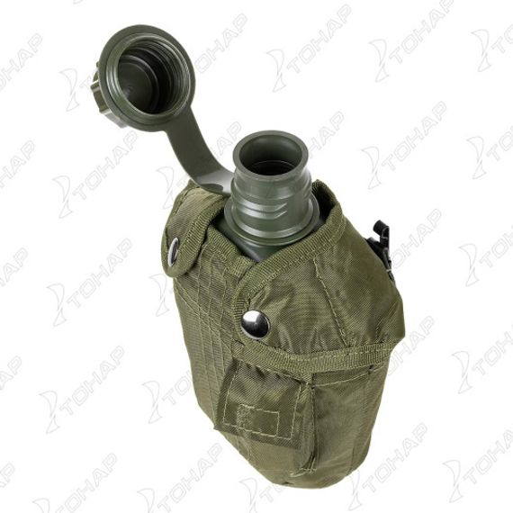 Фляжка №1 армейская в чехле (HS-NP 020009-02) Helios