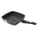 Сковорода-гриль "Мечта" Гранит с несъемной ручкой от 24 см до 28 см