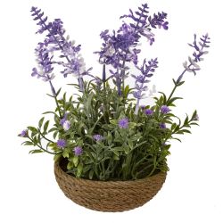 GAEM Цветочная композиция "Лаванда", L16 W15 H22 см