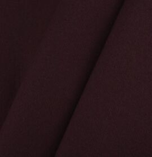 Пальтовое сукно 410 гр/м2, 50% шерсть, 50% п/э, 150 см, бордовый