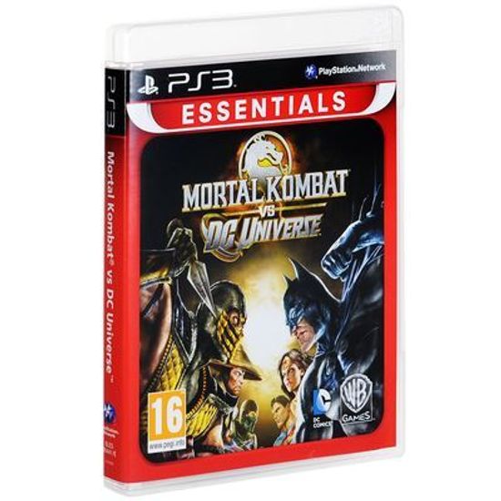 PS3 Mortal Kombat vs DC Universe Б/У BLES-00441 (Английская версия)