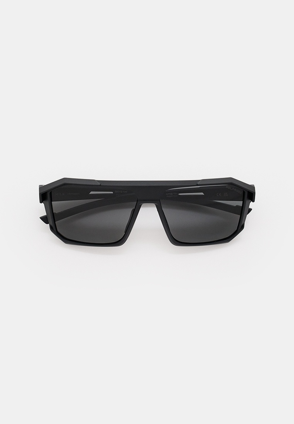 Спортивные очки HILX Juggernaut / Matt Solid Black / Black Polarized Lens