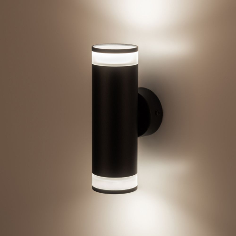 Светильник декоративный настенный ЭРА WL30 GU10 BK под лампу MR16 GU10 IP20 черный