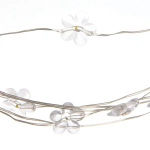 Гирлянда для дома «Цветочек» на батарейках 2,0 м 20 ламп LED, 1 реж., IP-20, Теплый белый