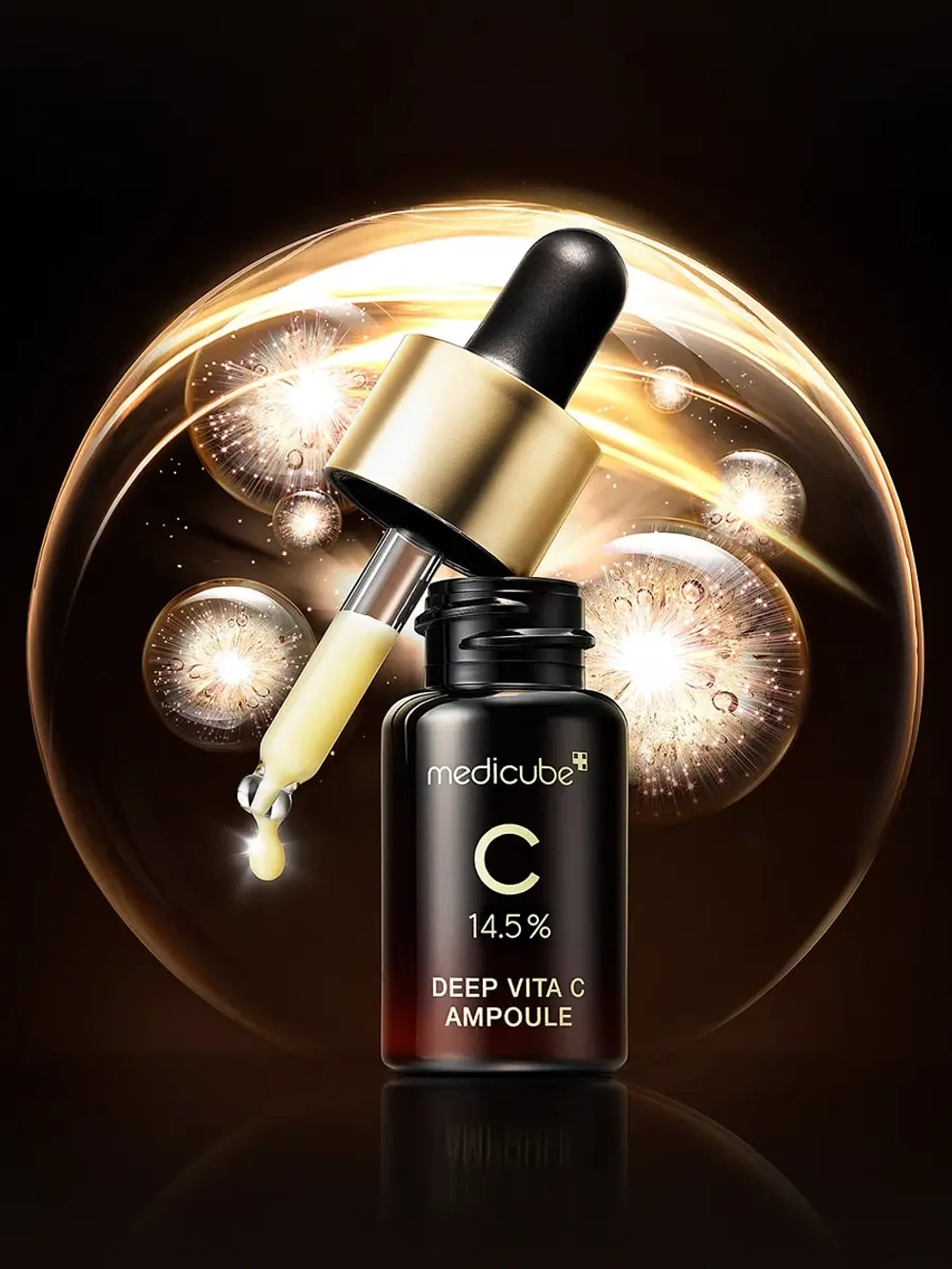 Medicube Концентрированная сыворотка с 14.5% витамина С против пигментации Deep Vita C Ampoule 2.0 10 гр х 3 шт