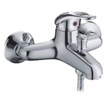 Смеситель для ванны, Frap, корот изл, с картриджем, хром, F3003