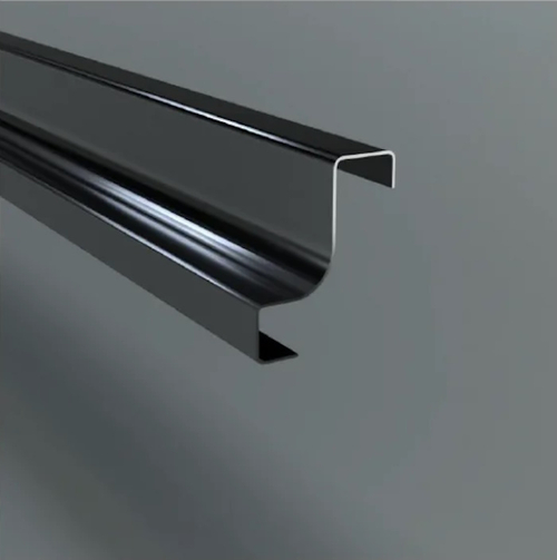 Плинтус под керамическую плитку ZPК, нержавеющая сталь полированная