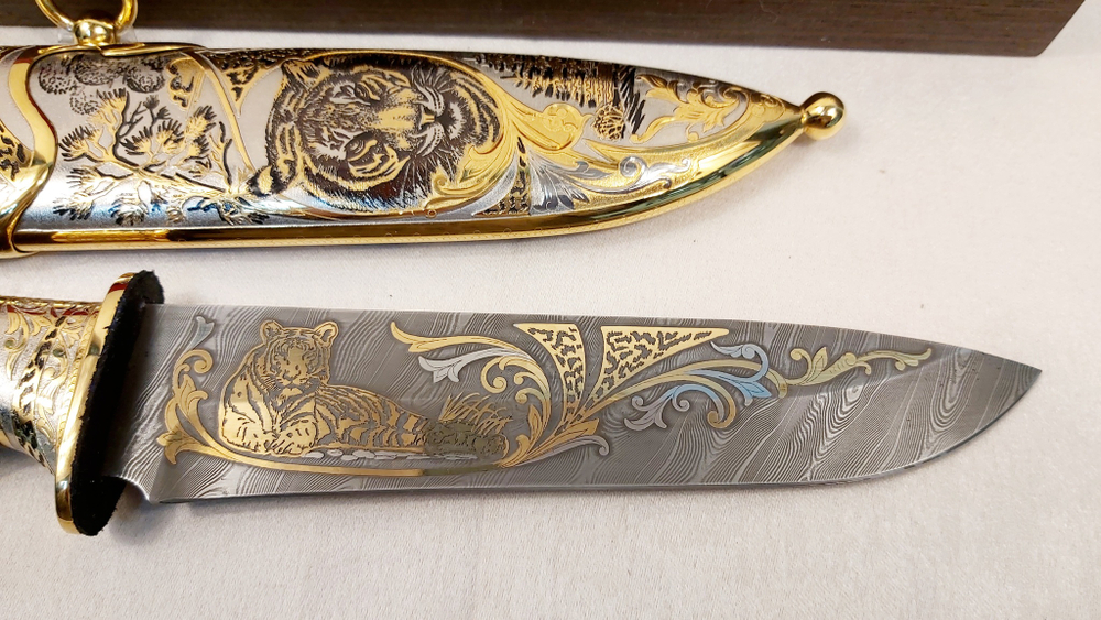 Нож "Тигр" №4 (Златоуст)