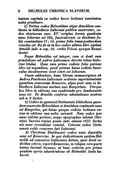 Helmoldi Presbyteri Chronica Slavorum (Latin Edition) | Helmold