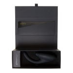 Черный вибратор 19,2см с вакуумным клиторальным стимулятором Womanizer InsideOut Dual G-Spot & Clitoral Stimulator Black WZ07AC0100