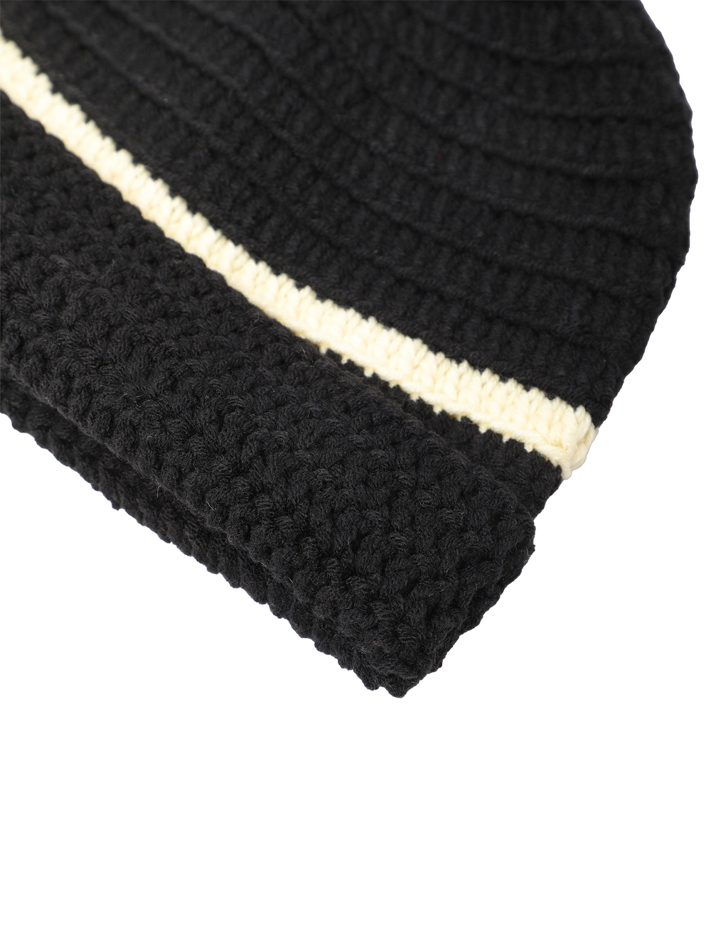 Шапка Striped Crochet Beanie