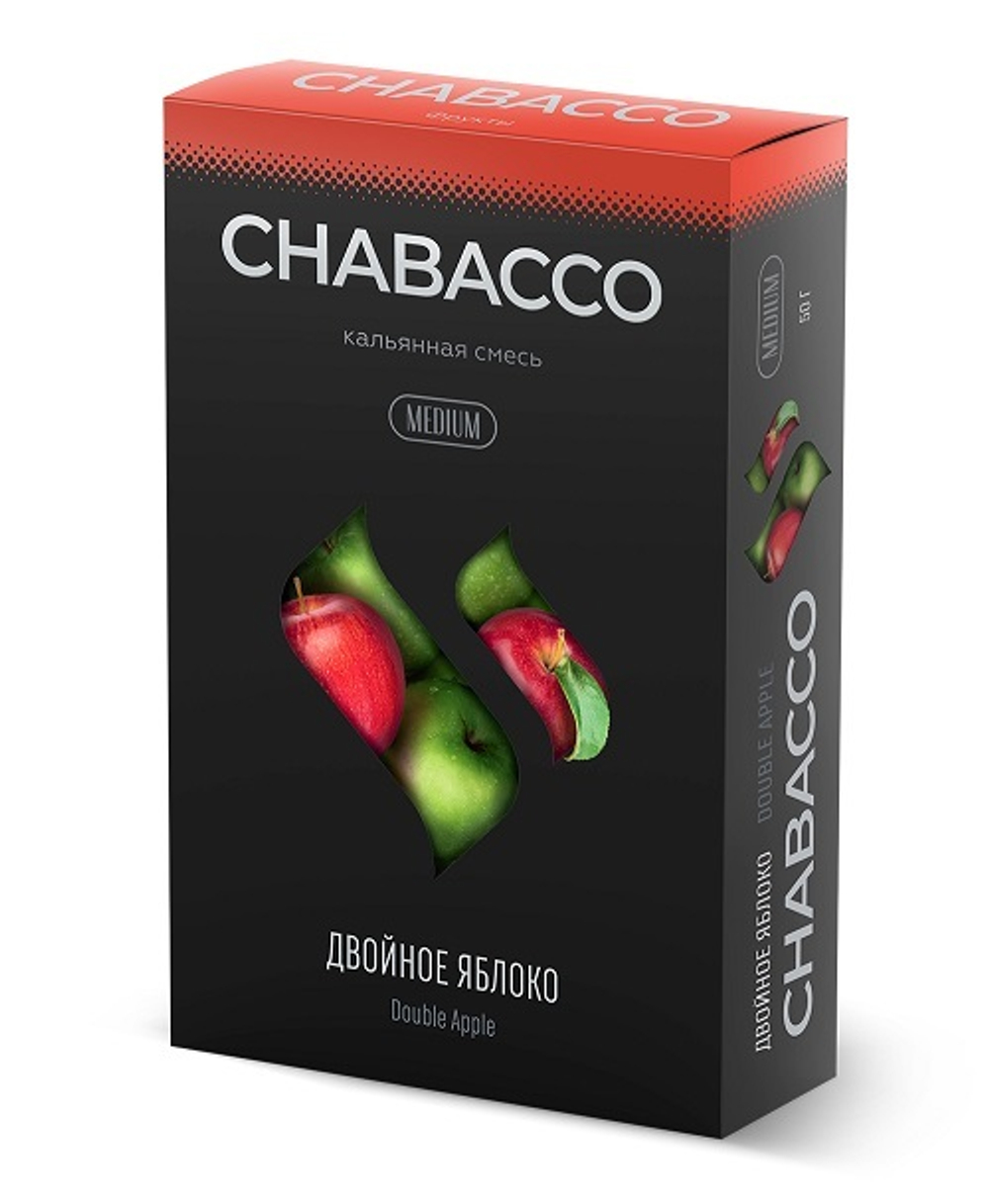 Chabacco MEDIUM - Double Apple (50г)