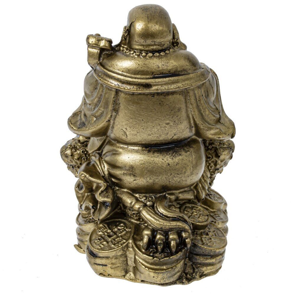 GAEM Фигурка декоративная "Будда на денежной лягушке", L7,5 W5 H7,5 см