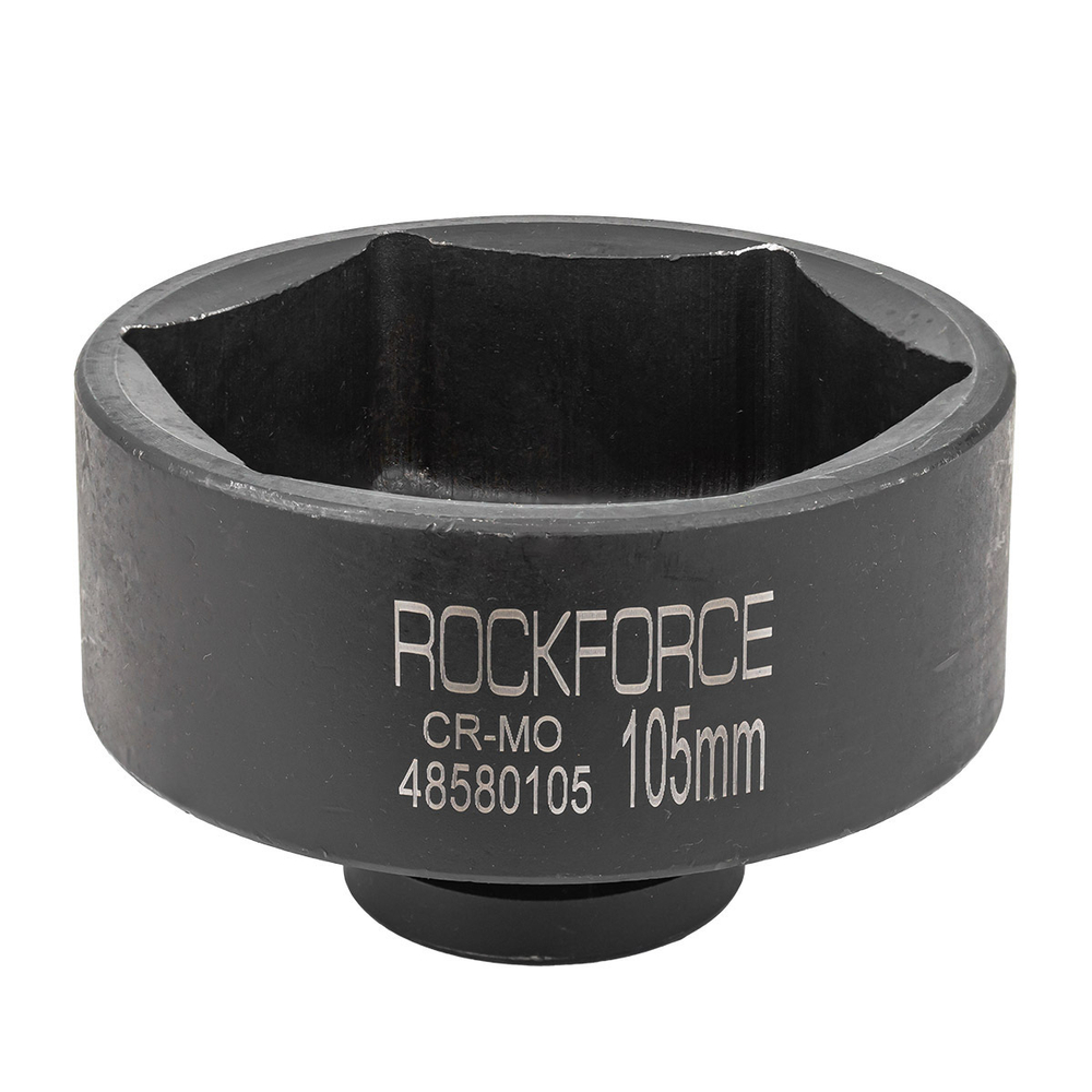 Головка ударная глубокая, 1'', 105мм (6гр.) RockForce RF-48580105
