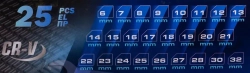 Набор ключей комбинированных 25пр. 6-28,30,32мм Forsage F-5261P Premium
