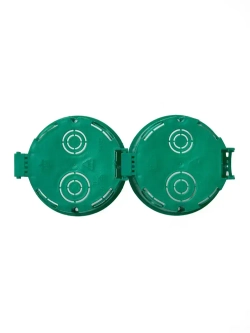 Подрозетник для бетона, 68х45, Зеленый, 20 шт.