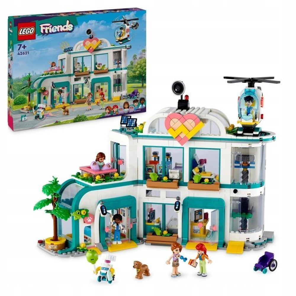 Конструктор LEGO Friends - Городская больница Хартлейк - Лего Друзья 42621  купить в Москве | Доставка по России.