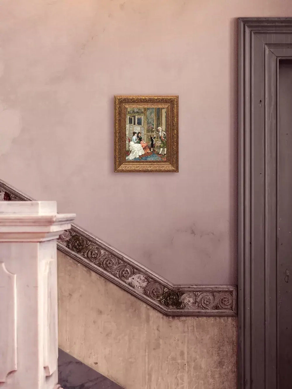 Картина на стену интерьерная на холсте 31*37 см