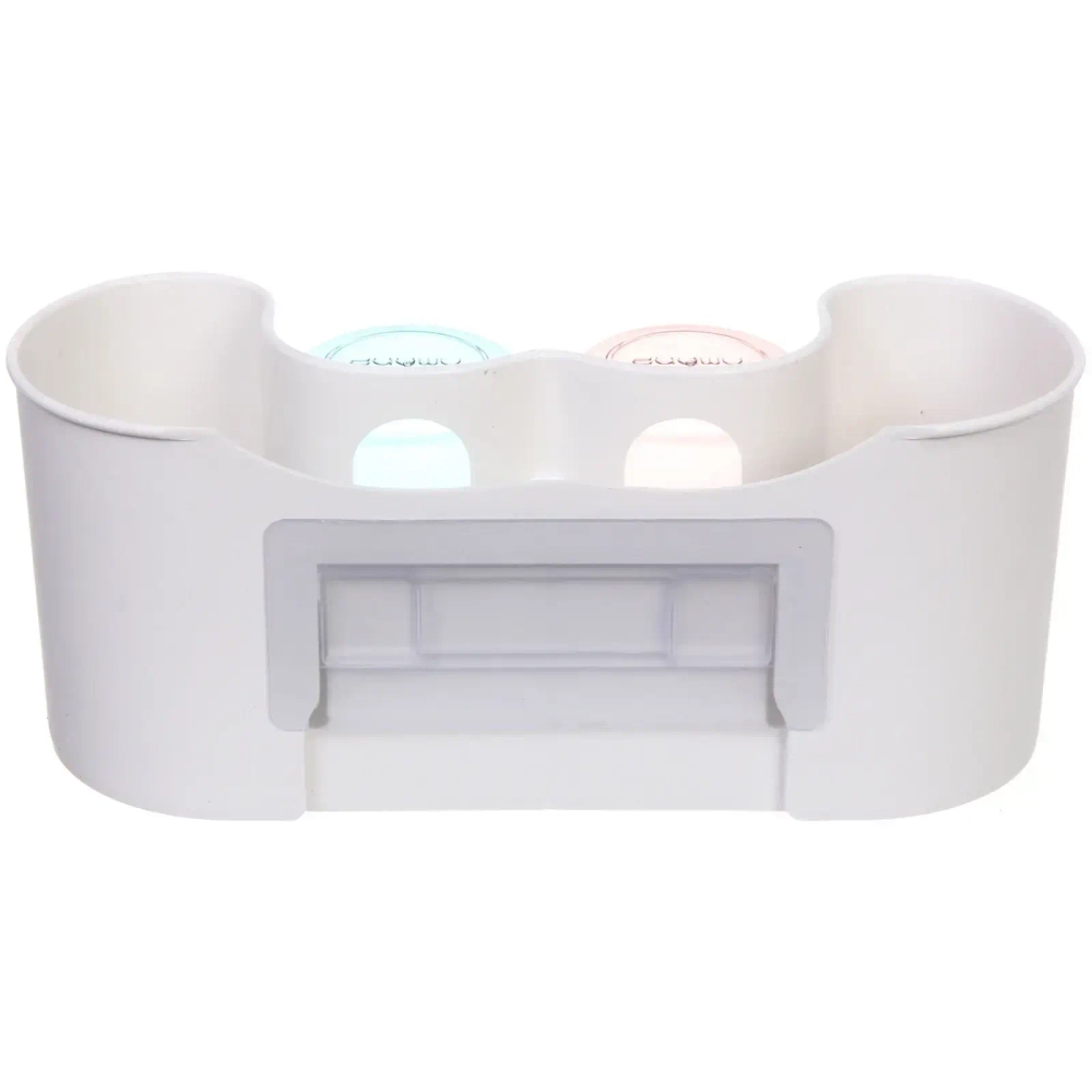 Подставка для умывальных принадлежностей «Универсальная» 2 стакана 6293