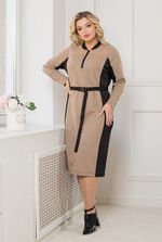 Платье 1291 песочный Novita (Акция)