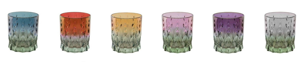 Набор стаканов 6шт 10см Cre Art Mistral