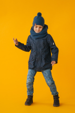 Шапка весенняя/осенняя вязаная КОДИ (Гроза)