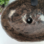 Раковина из речного камня RS-65230 53*37*15 0862