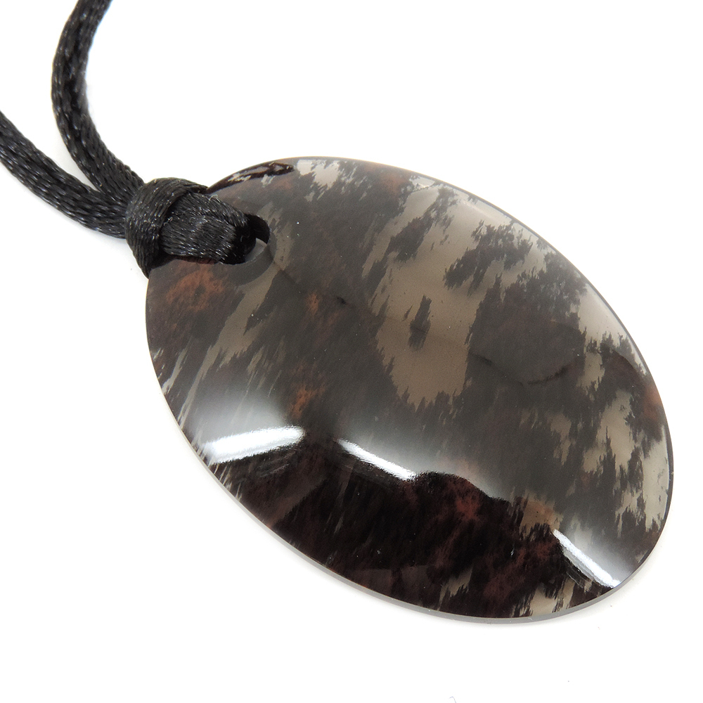 Кулон "Медея" обсидиан прозрачный асс.