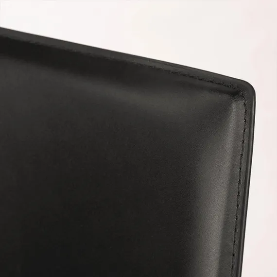 Стул Rolf черная кожа