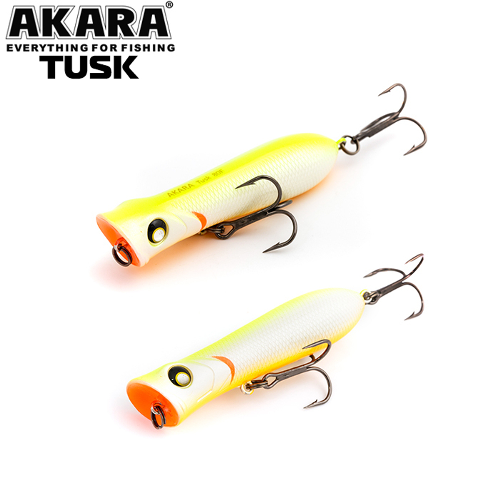 Воблер Akara Tusk 80F 15 гр. (9/17 oz 3,1 in) A125