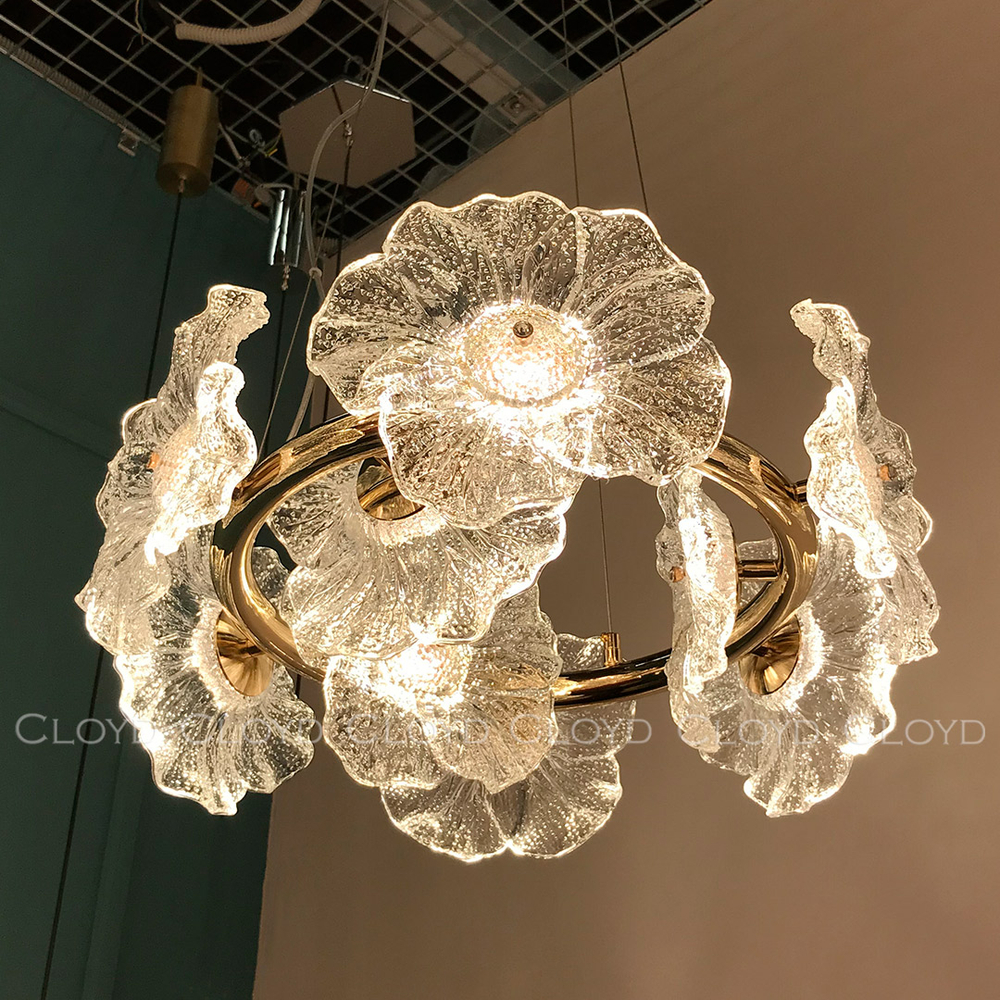 Люстра Cloyd SHAMBALA-B C1 / Ø49 см - золото (арт.11494)