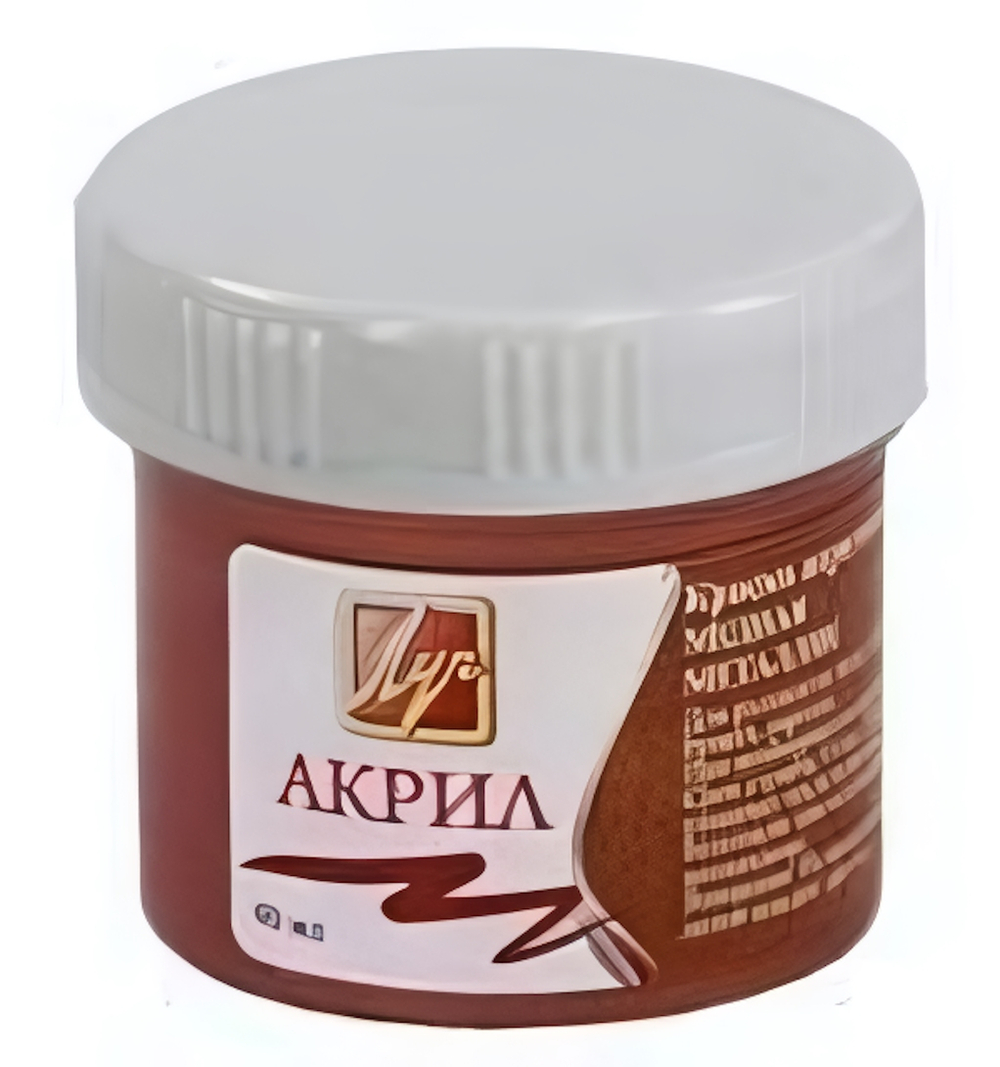 Акриловая краска металлик 40мл. медная (Луч)